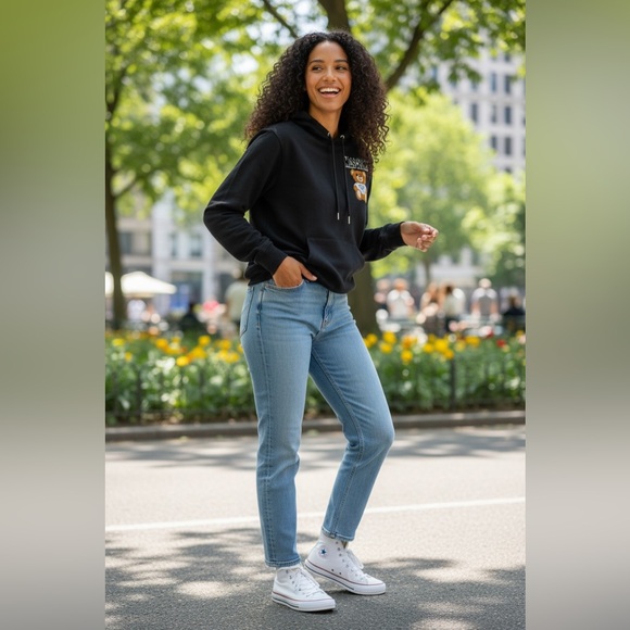 Moschino Tops - Moschino Black Pullover Hoodie